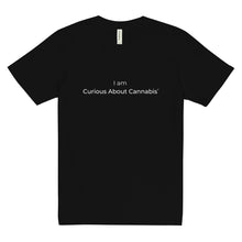 Load image into Gallery viewer, I am Curious About Cannabis (Dark) Hemp T Shirt

