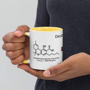 Decarboxylation THCA to THC Mug | Curious About Cannabis | Cannabis Education