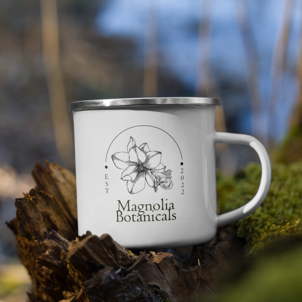 Magnolia Botanicals Enamel Outdoor Camping Mug