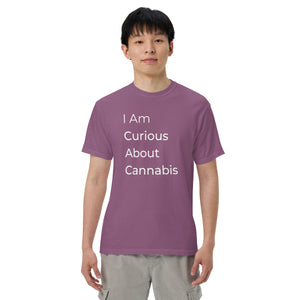 I Am Curious About Cannabis Dark T Shirt