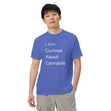 Load image into Gallery viewer, I Am Curious About Cannabis Dark T Shirt
