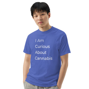 I Am Curious About Cannabis Dark T Shirt