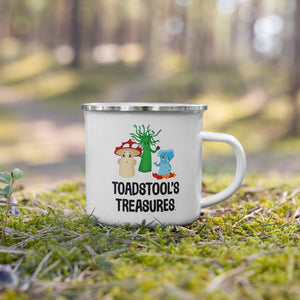 Toadstool's Treasures Mushroom Gang Enamel Mug