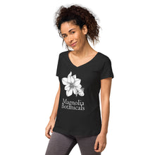 Load image into Gallery viewer, Magnolia Botanicals Women&#39;s V Neck T Shirt

