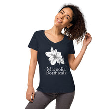 Load image into Gallery viewer, Magnolia Botanicals Women&#39;s V Neck T Shirt
